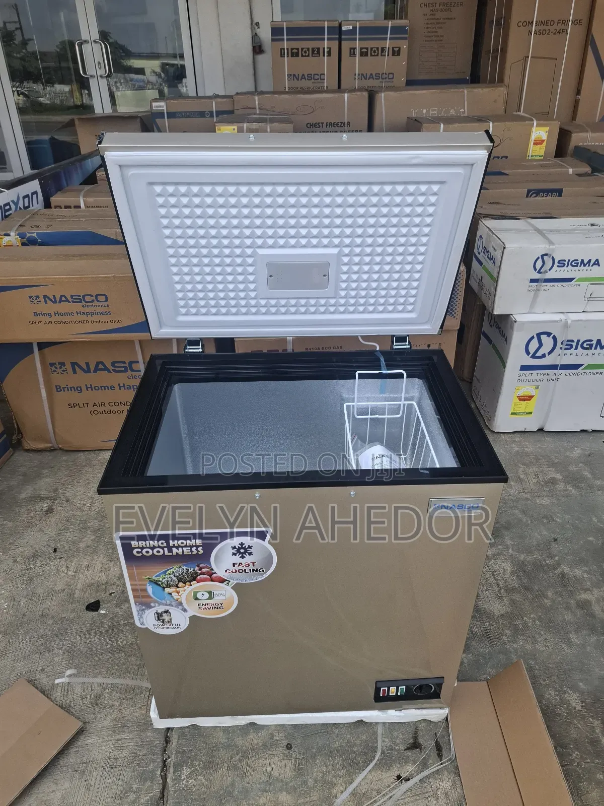 Durability Nasco Chest Freezer 150litres