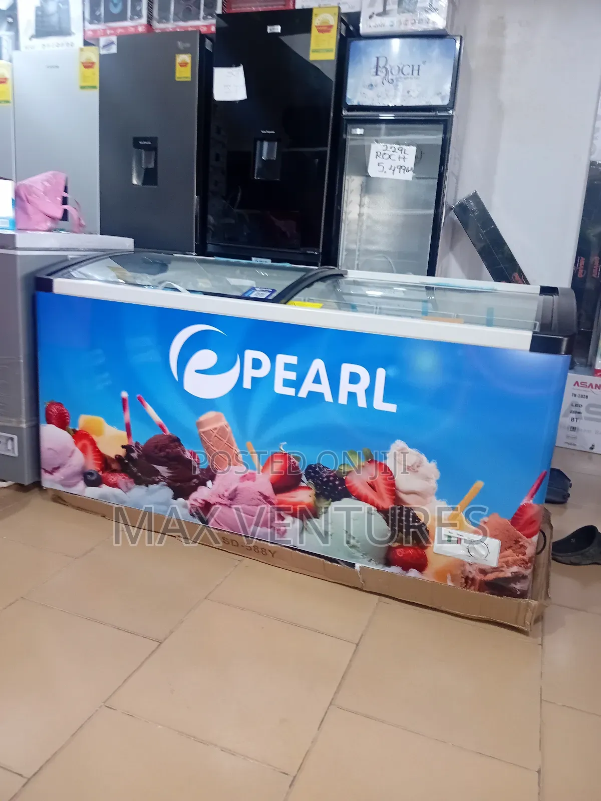 Ice Cream Refrigerator Pearl 210ltrs All New I*C*E C*R*E*A*M Refrig