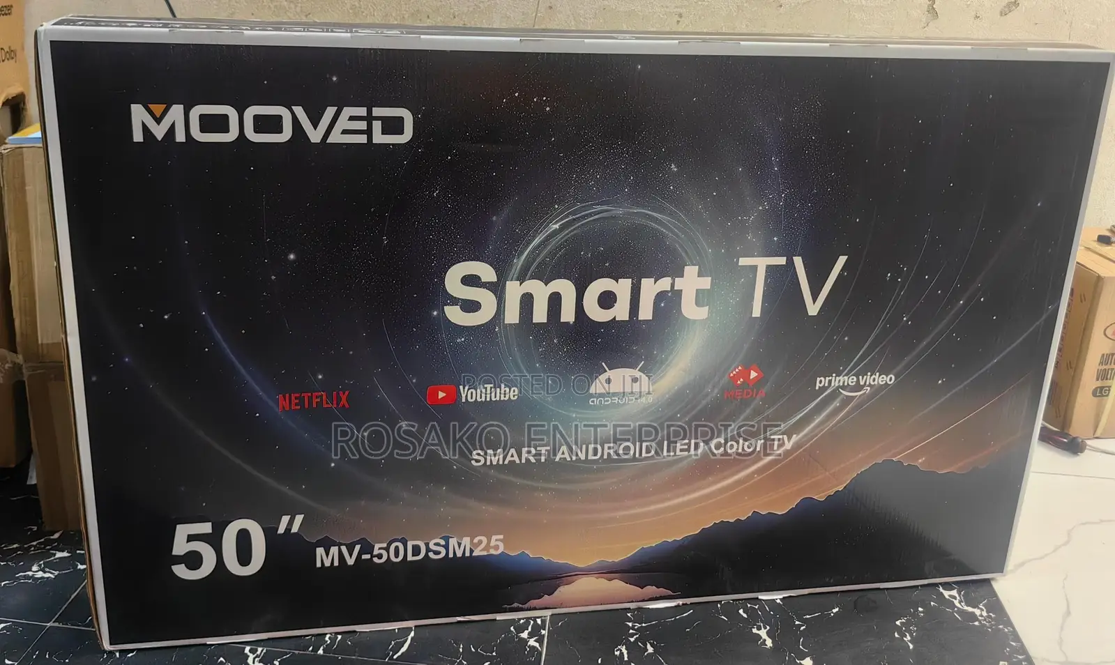 Mooved 50 Inches Smart Tv