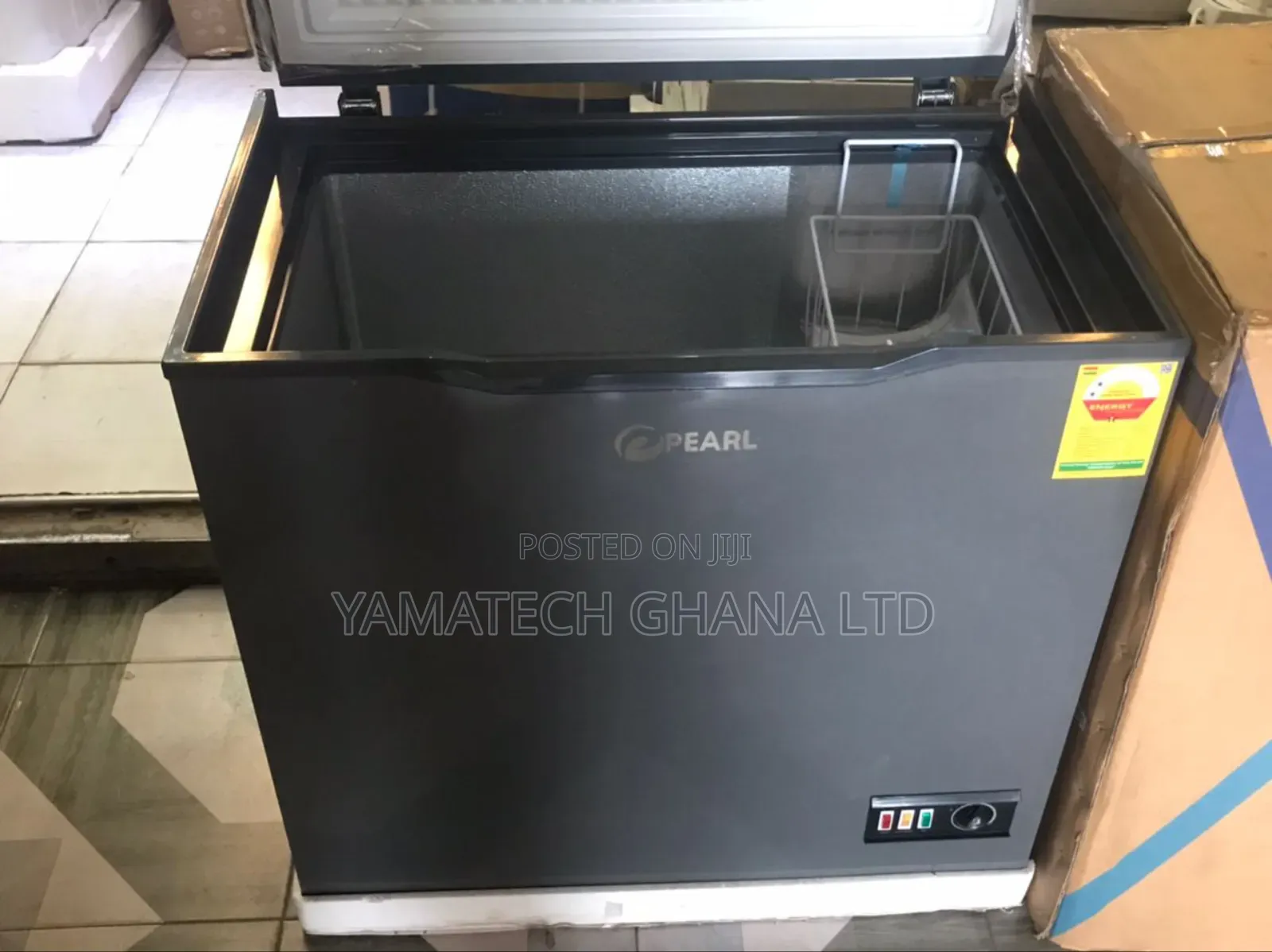 Original Pearl 188 Litre Chest Freezer With Top Glass