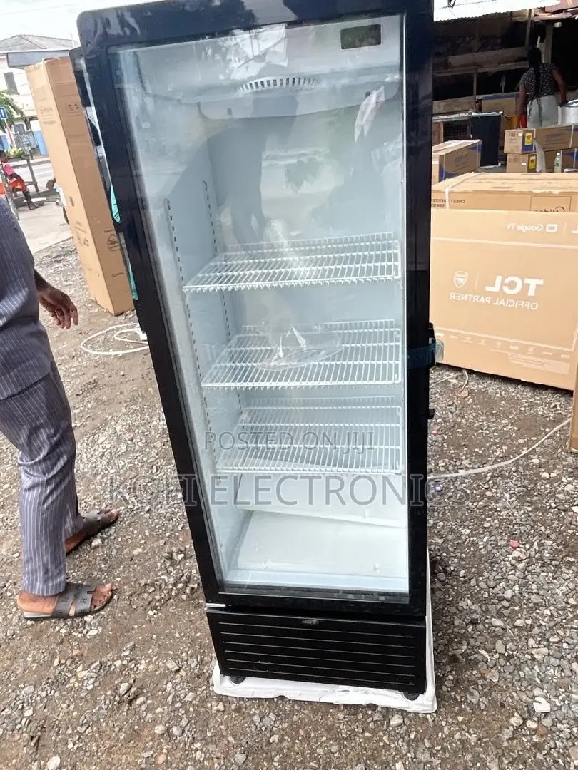 TCL 325l Frostguard Display Fridge Smooth Cooling + Bold Design