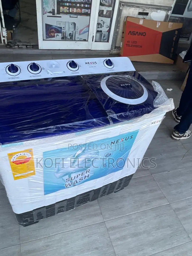 Nexus Superwash Twin Tub Powerful Cleaning, Big Capacity