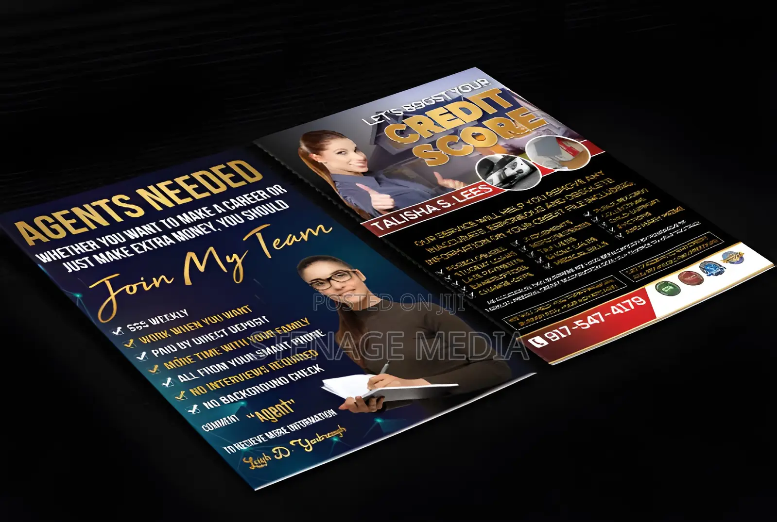Flyers Leaflets Printing in Ghana | Stenage Media