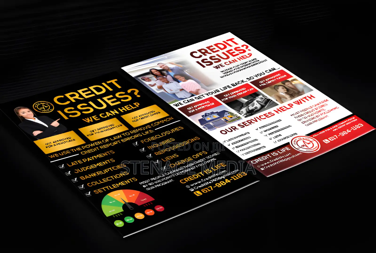 Flyers Leaflets Printing in Ghana | Stenage Media