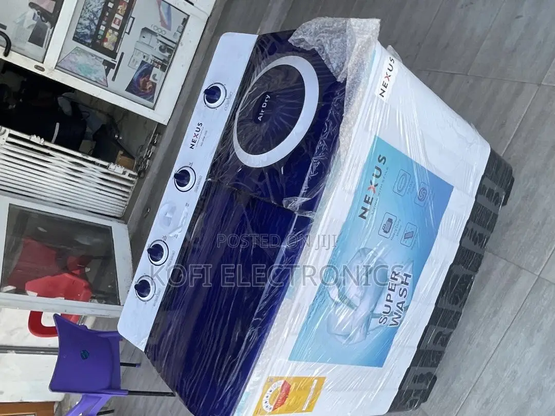 Nexus 15kg Family-Size Twin Tub Wash More in Less Time