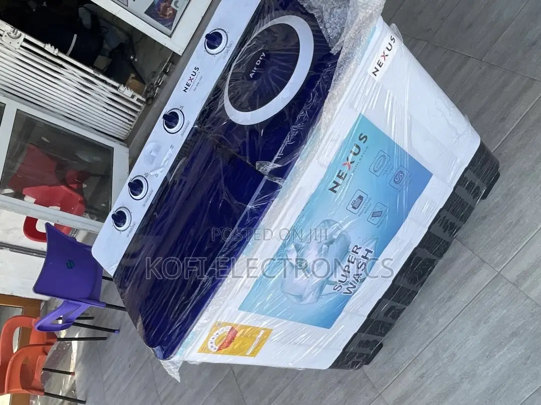 Nexus 15kg Deeprinse Washer Extra Clean, Extra Fast