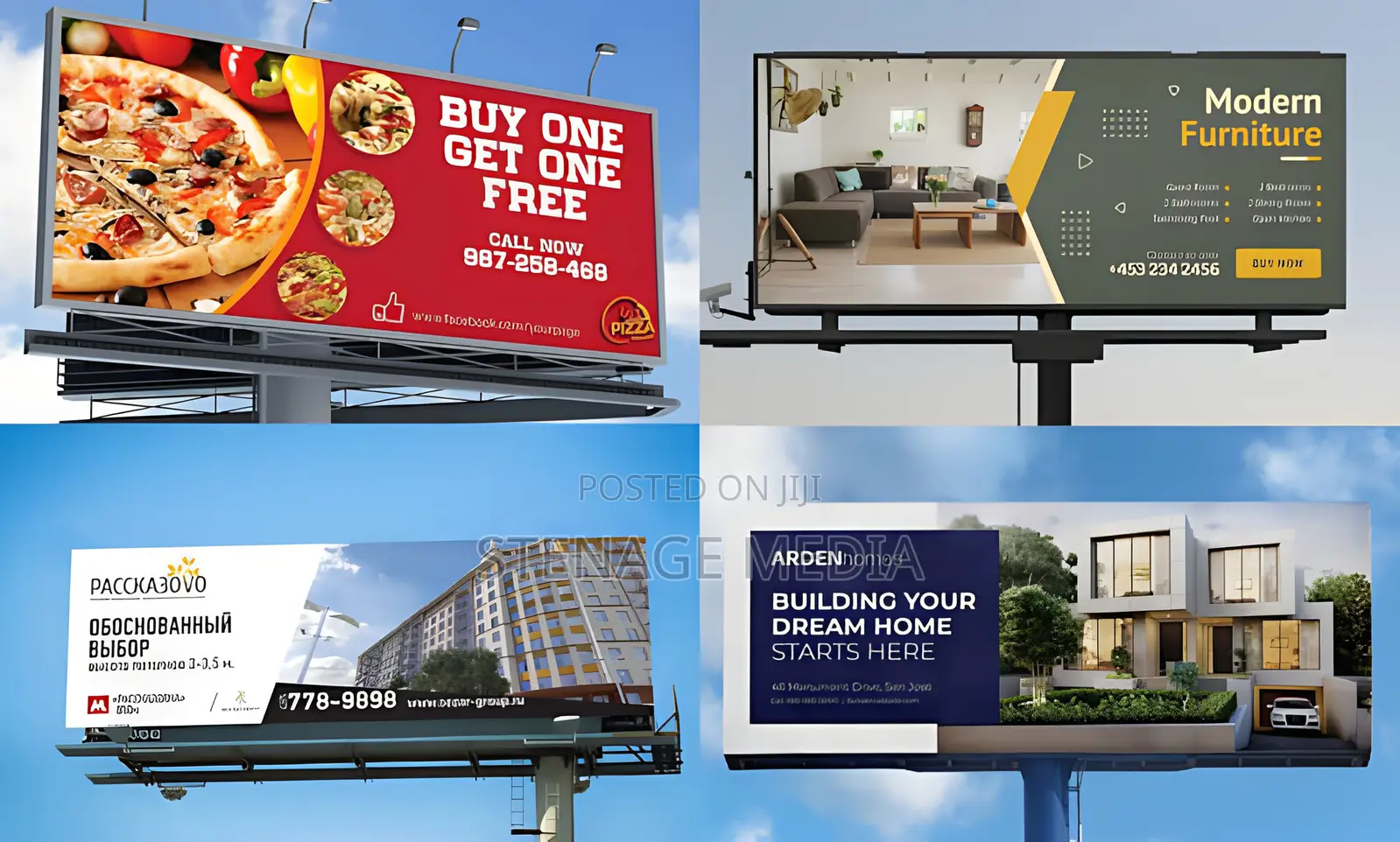 Flex PVC Banner Printing in Ghana | Stenage Media