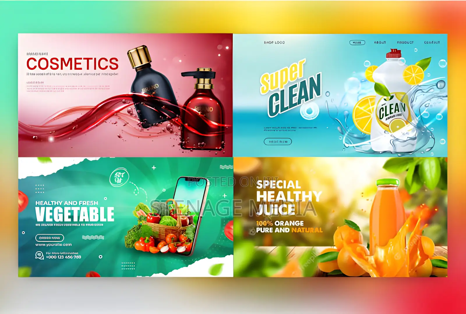 Flex PVC Banner Printing in Ghana | Stenage Media
