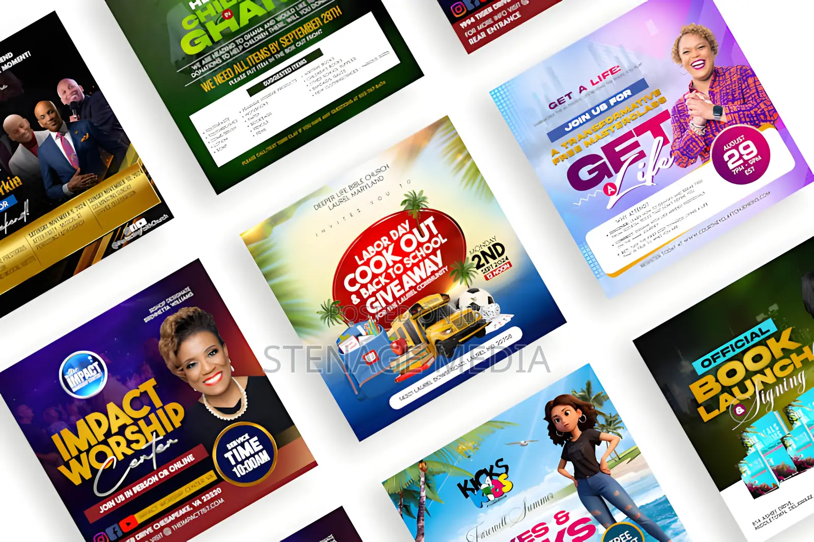 Church Bulletin Program Printing | Stenage Media