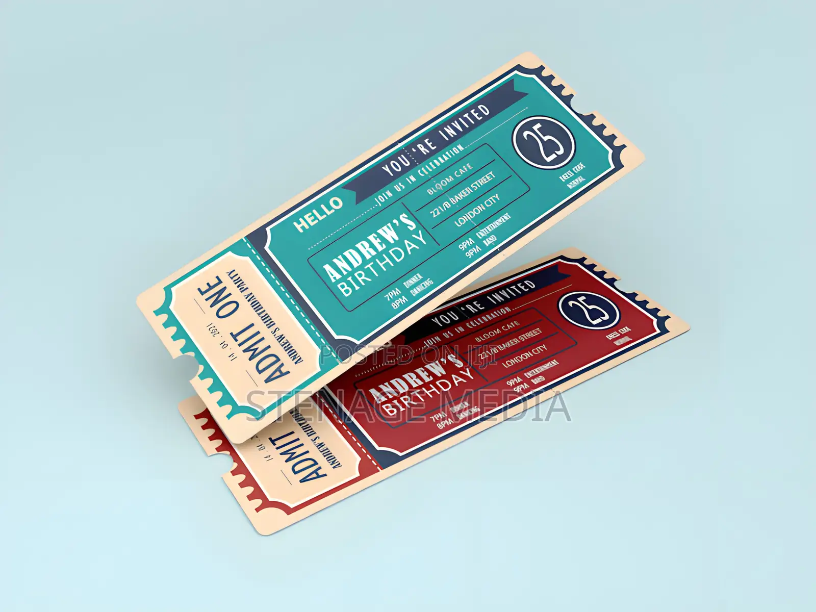 Event Ticket Badge Printing | Stenage Media Ghana