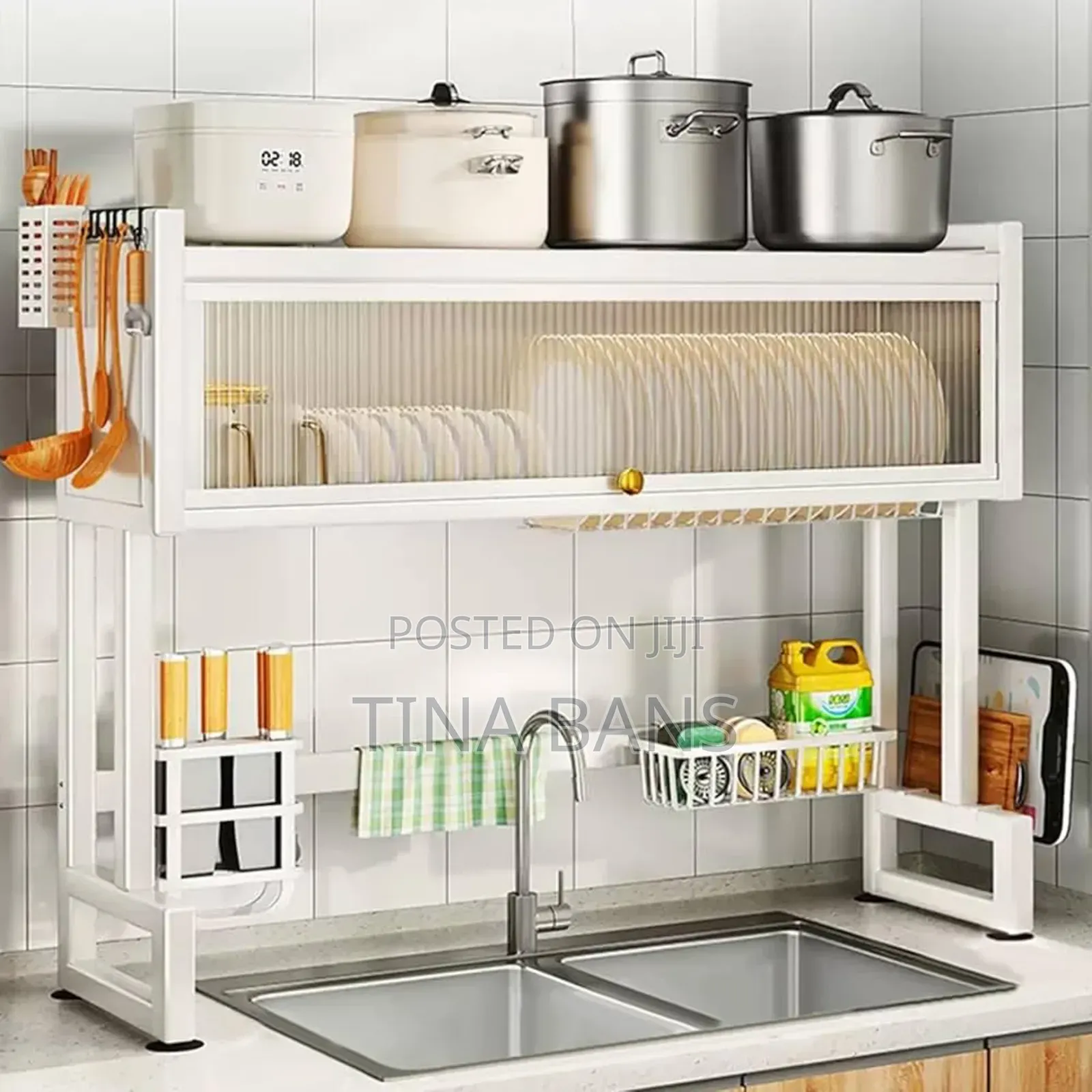 Over The Sink Kitchen Rack