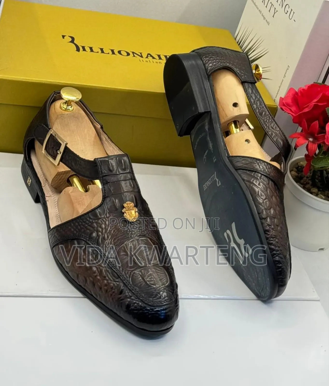 Billionaire Coffee Brown Shoe Sandals