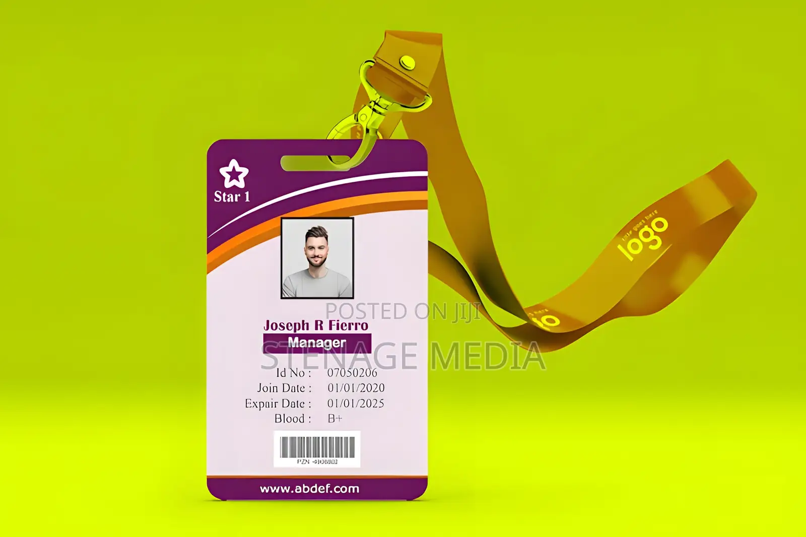 Student Staff Id Card Printing | Stenage Media Ghana