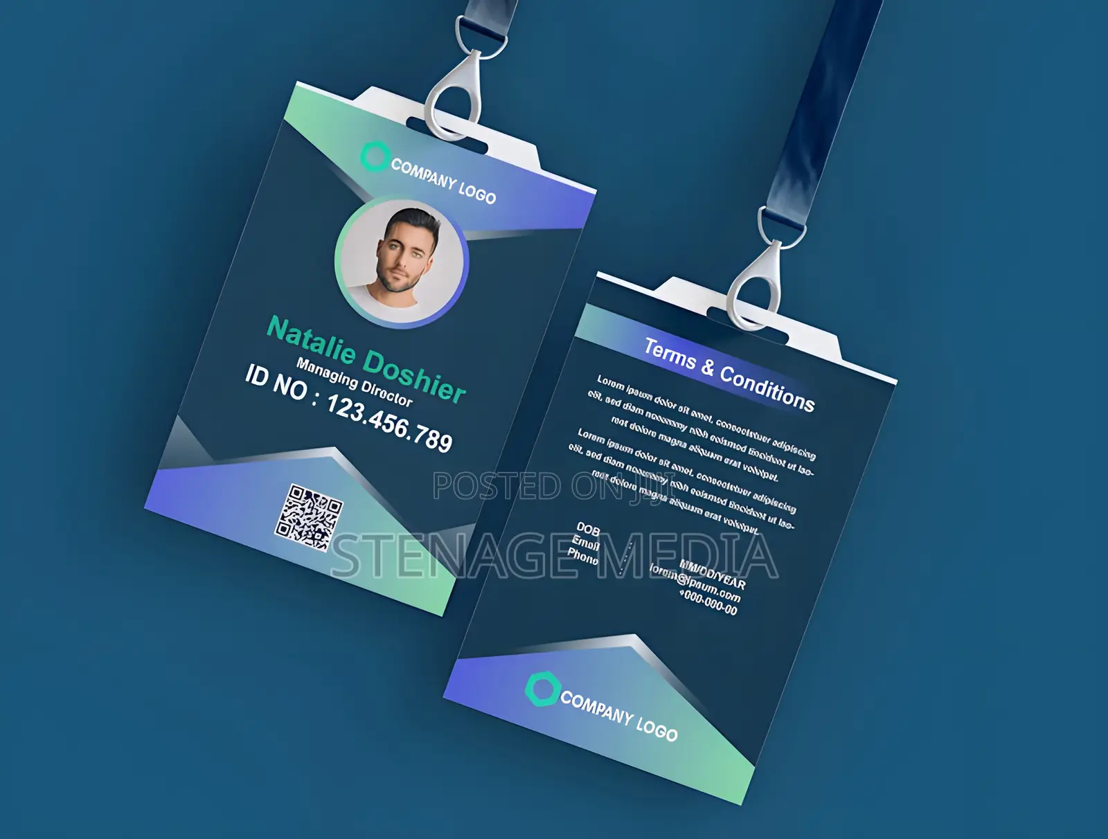 Student Staff Id Card Printing | Stenage Media Ghana