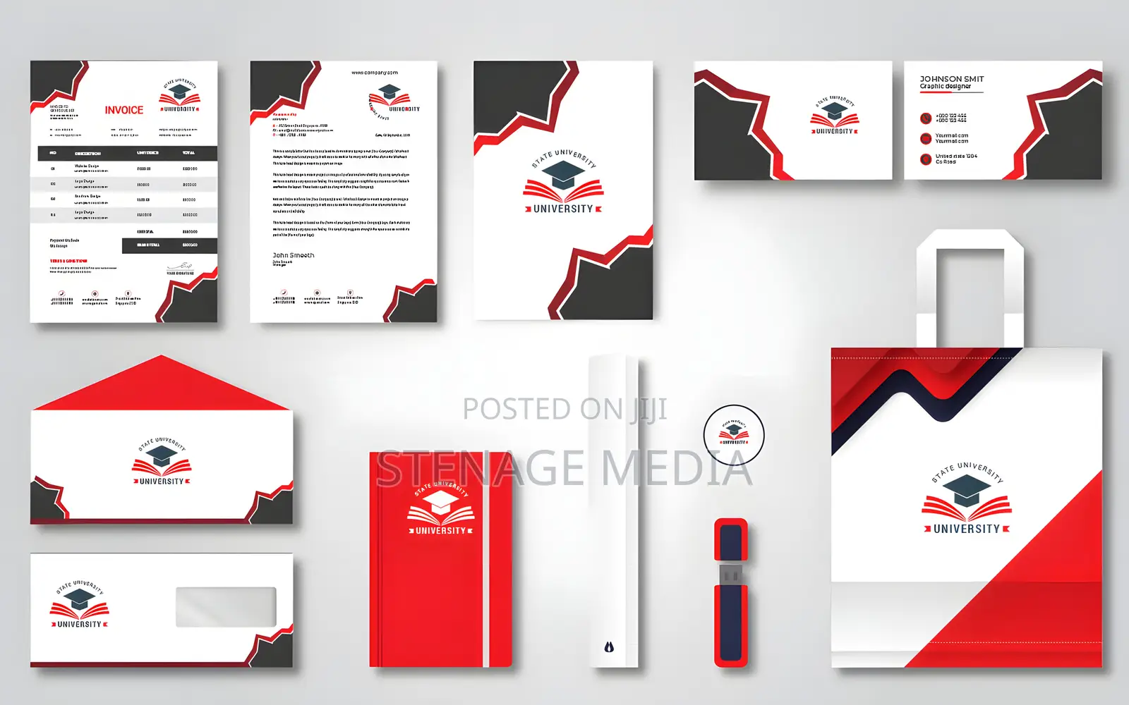 School Branding Kits Printing Services | Stenage Media