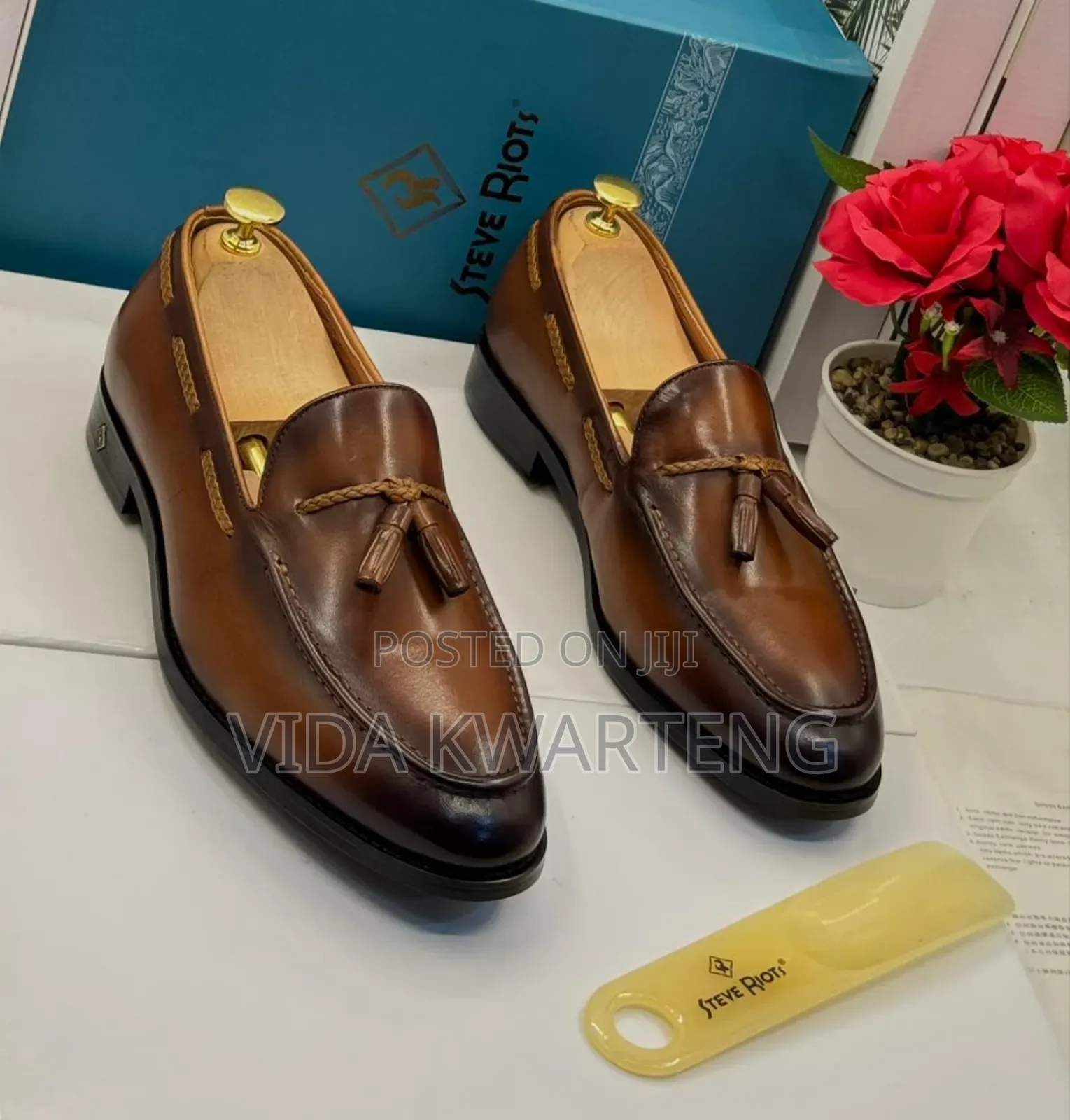 Steve Riots Brown Shoes