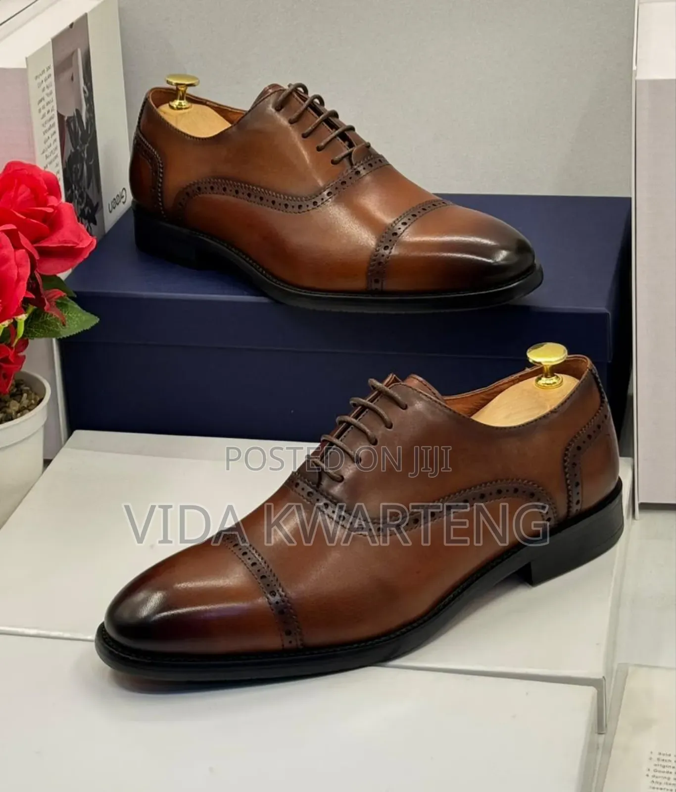 Executive Classic J.M Weston Brown Shoes