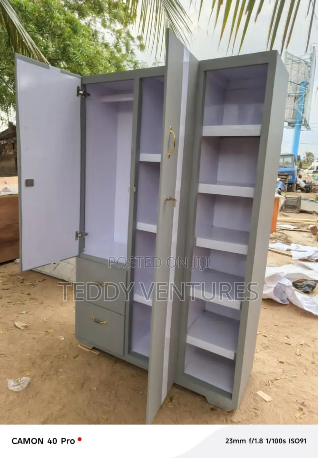 Quality Double Wardrobe Shoe Rack Combo (Payment After Delivery)