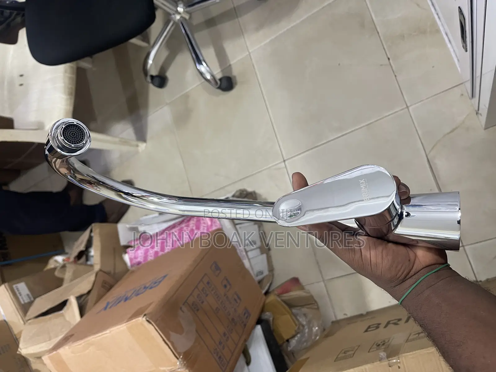Stainless Steel Brimix Hot and Cold Sink Tap