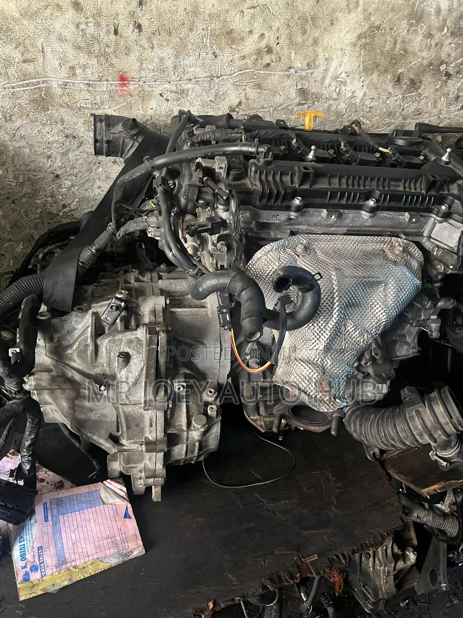 Hyundai Elantra 2012 2013 2014 2015 Complete Engine With Gear Box