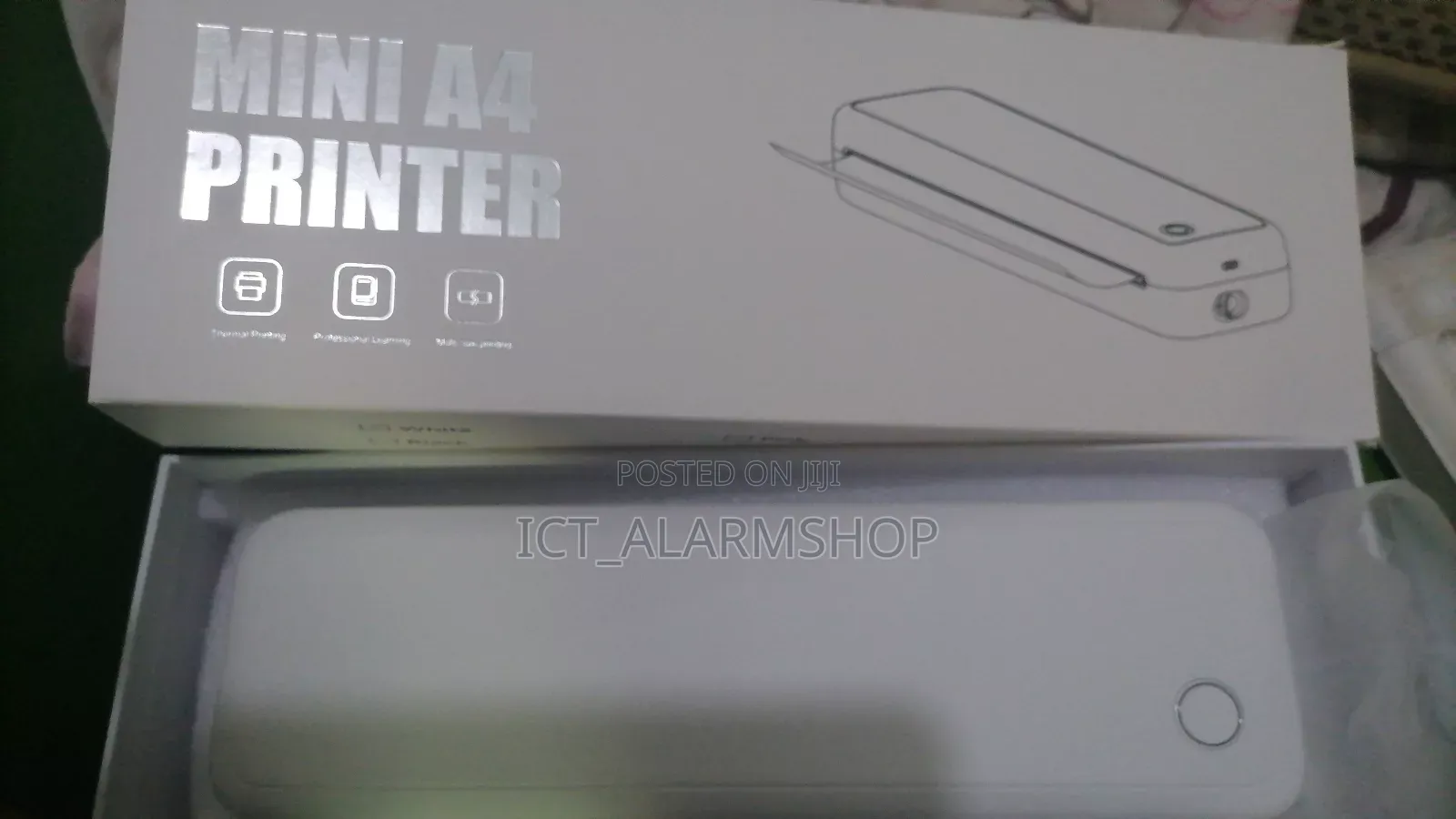 A4 Thermal Inkless Printer Mini Portable