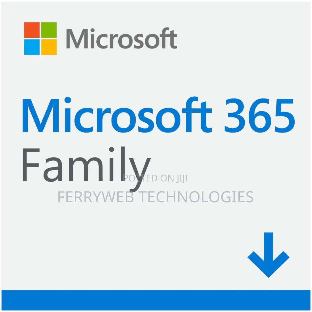 Microsoft Microsoft 365 Family (Up to 6 People) Pc/Mac - 1 Year