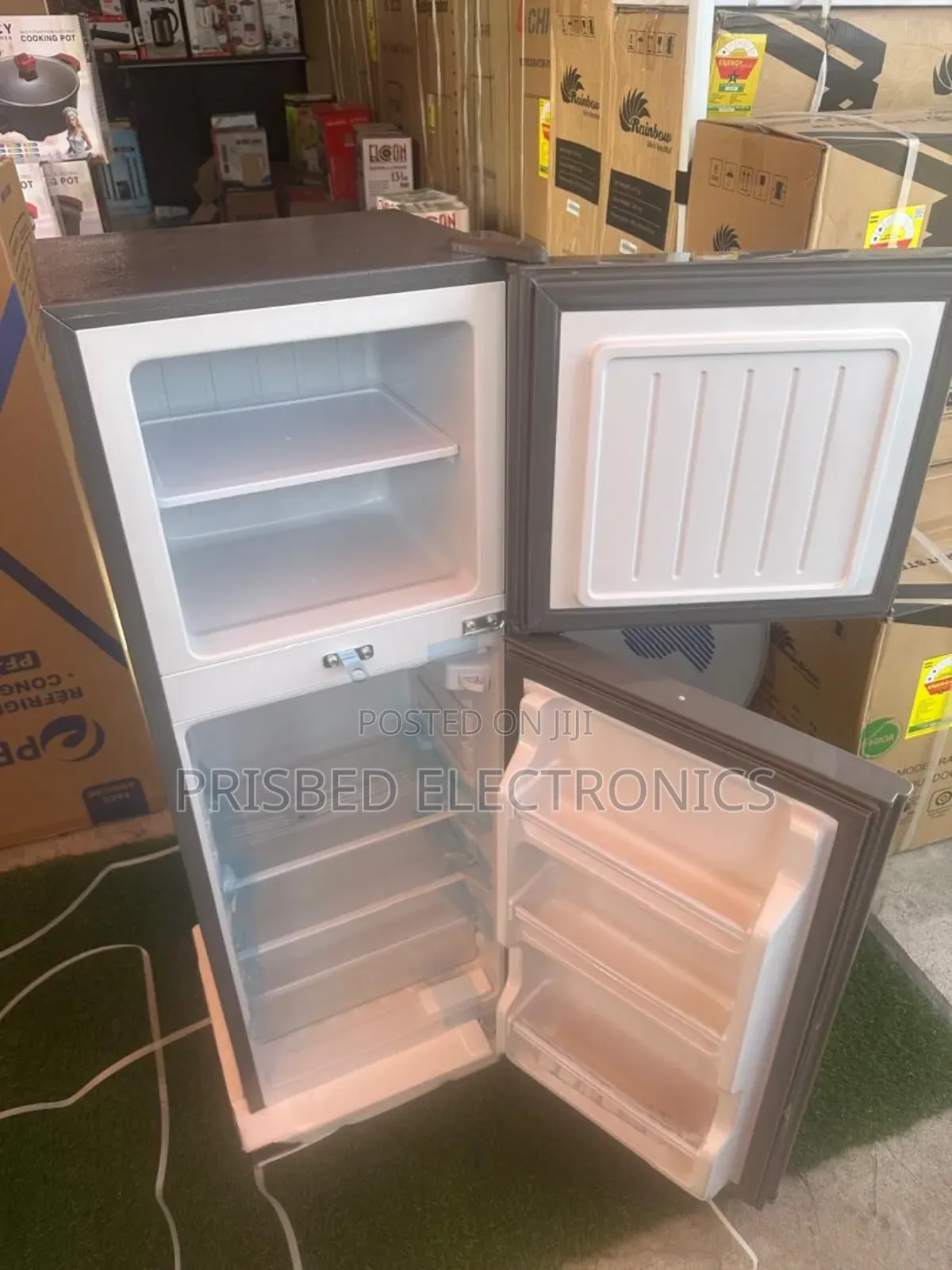 Pearl Double Door Fridge 85 Litres Top Freezer^^*