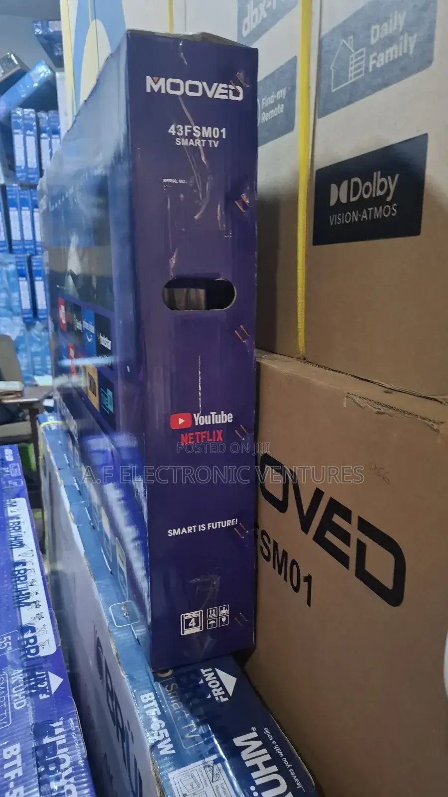 Mooved 43-Inch Smart Tv