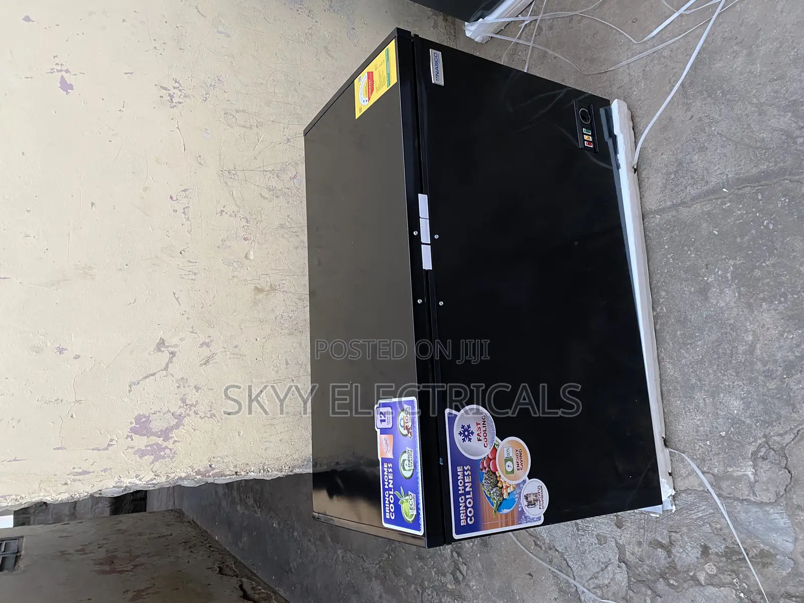 Nasco 400 Liters Chest Freezer Black Color