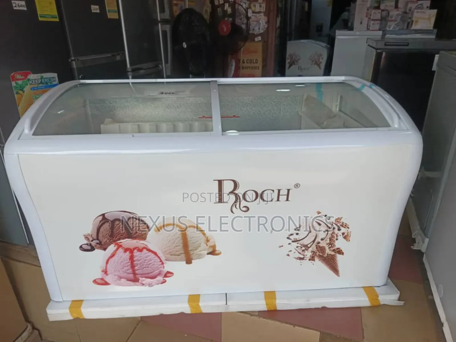 Brand New Roch Ris -570-c Ice Cream Freezer.