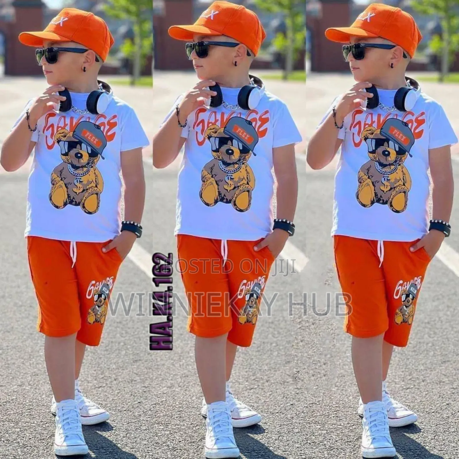 Orange Flex Outfit