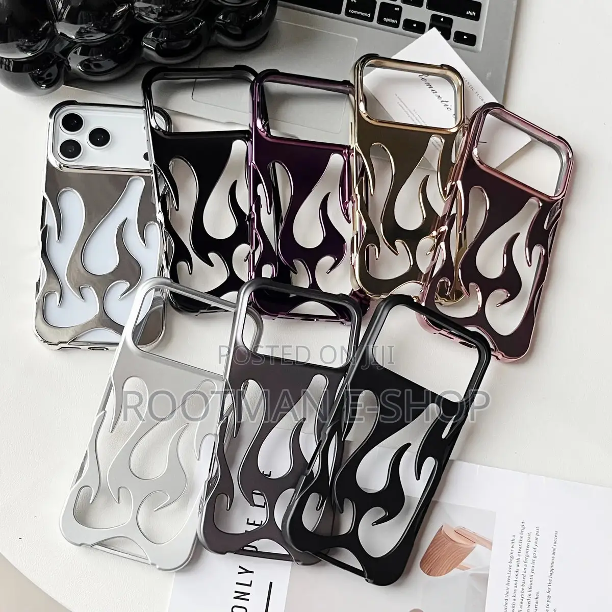 Luvi Compatible With iPhone 17 Pro and Pro Max Flame Bumper Case