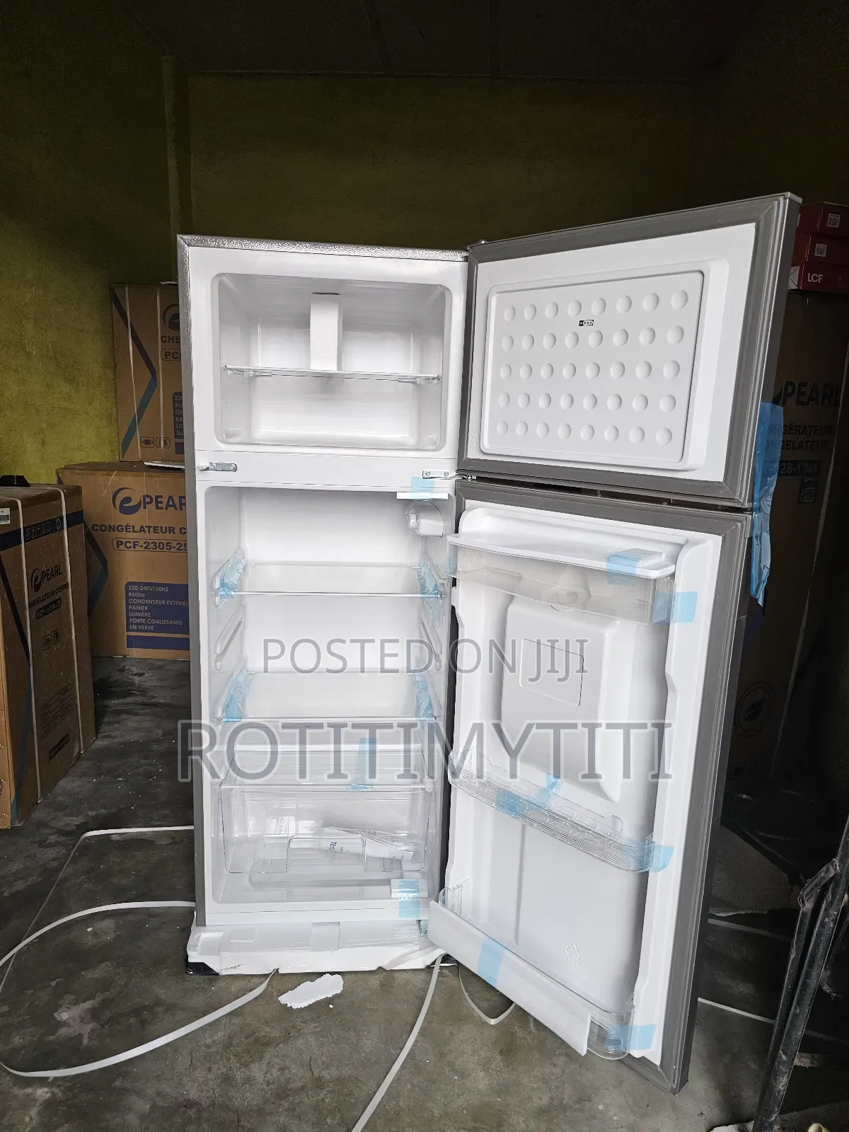 Pearl Fridge Double Door With Dispenser