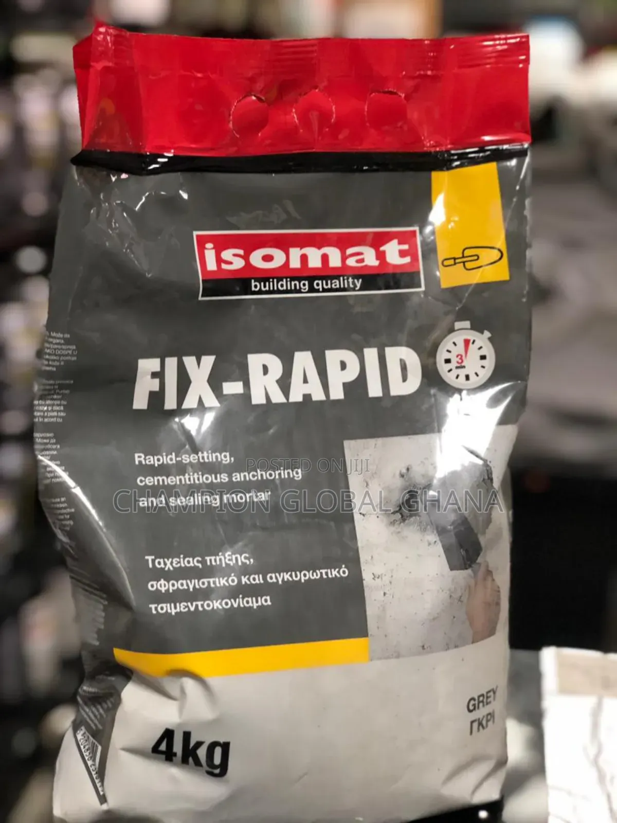 Fix Rapid Cementitious Anchoring And Sealing Mortar 4kg