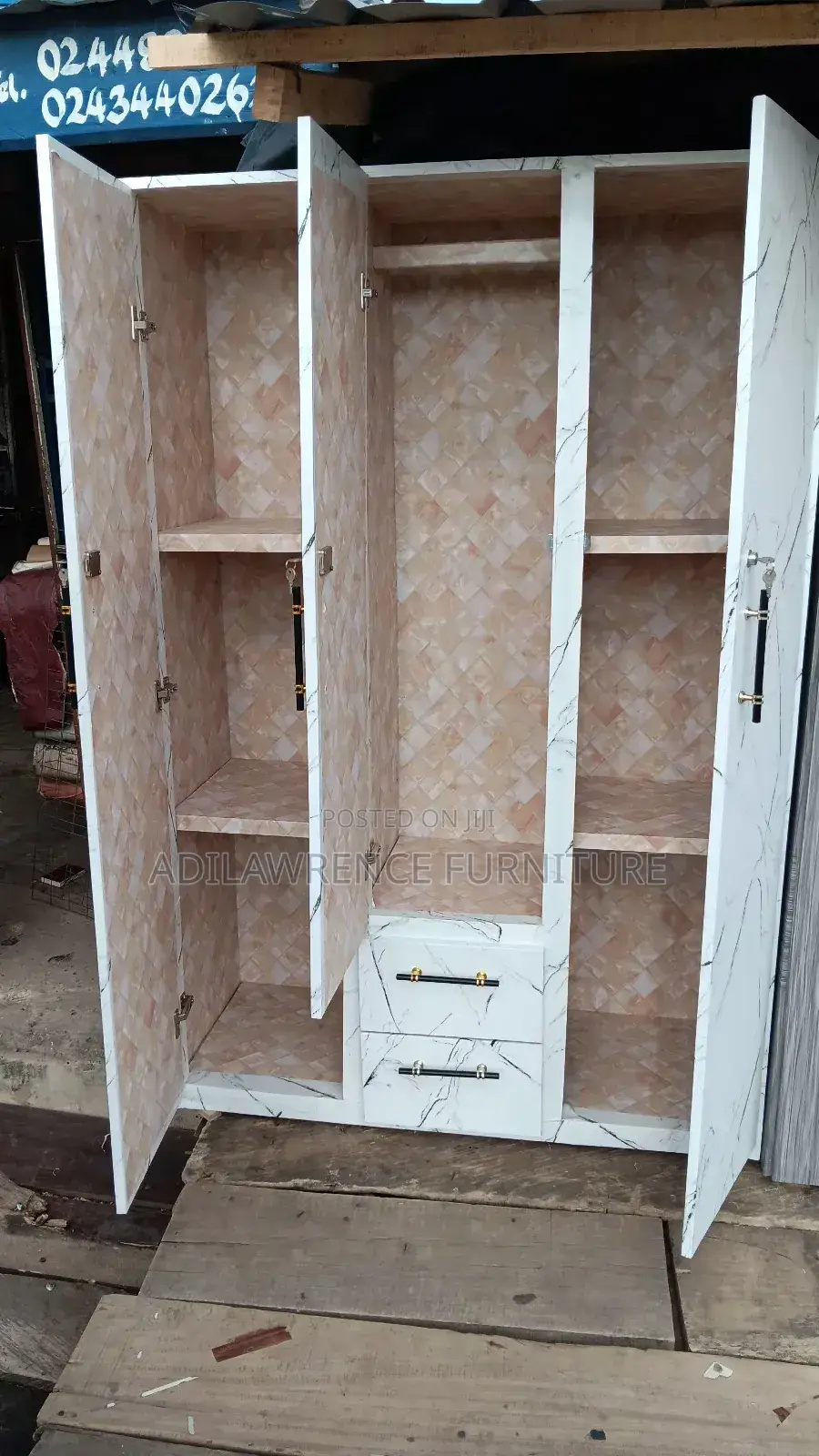 2/1 With 3 Doors Wardrobes
