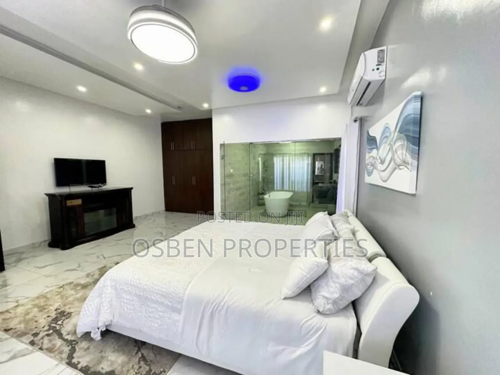 Furnished 3bdrm House in Osben Properties, Spintex for rent