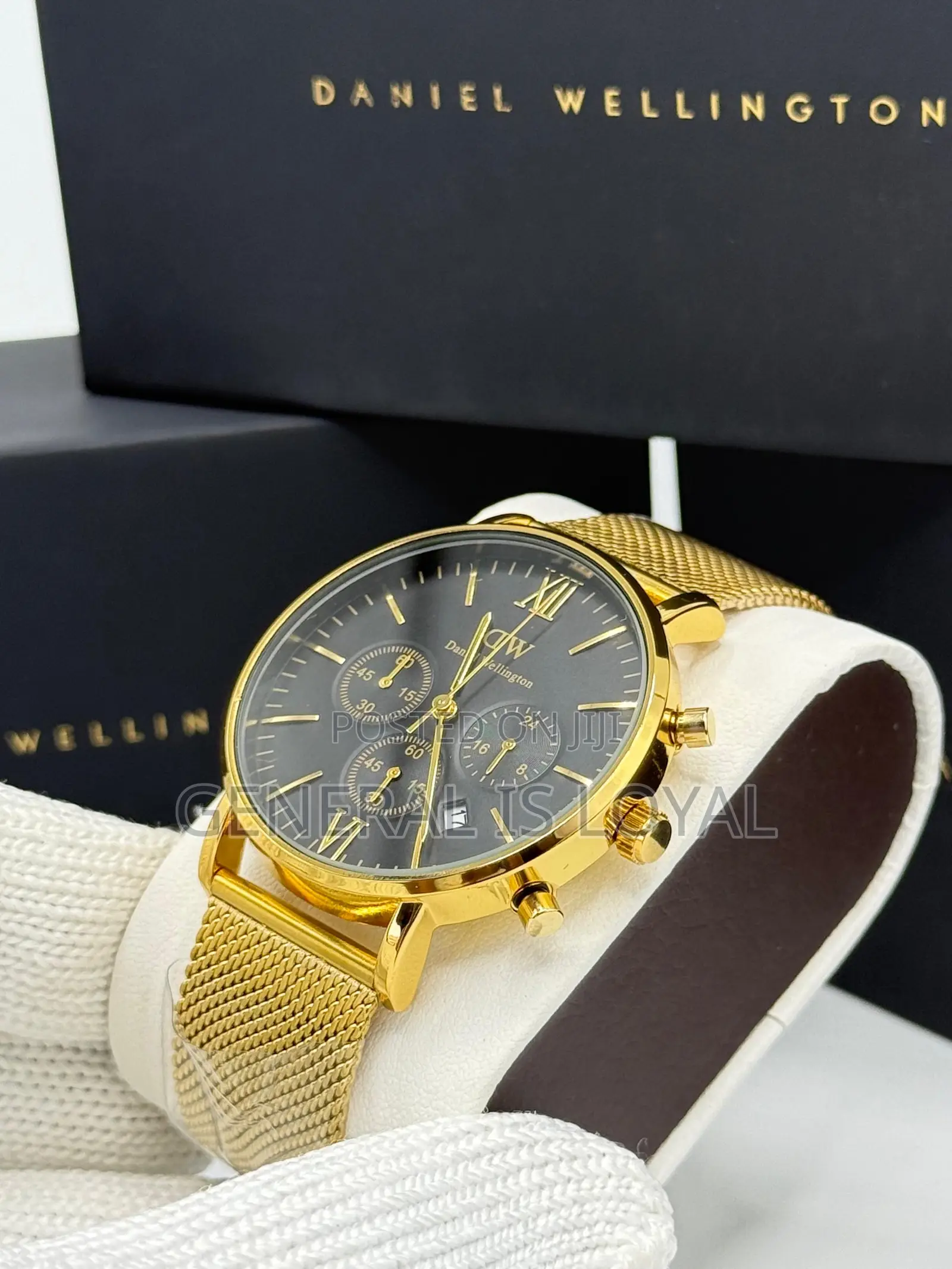 Dw Daniel Wellington Mesh Chrono Stainless Steel Men’S Watch