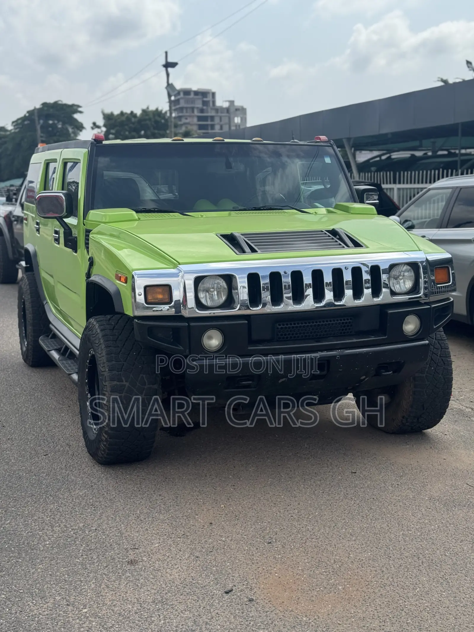 Hummer H2 SUV 2003 Green