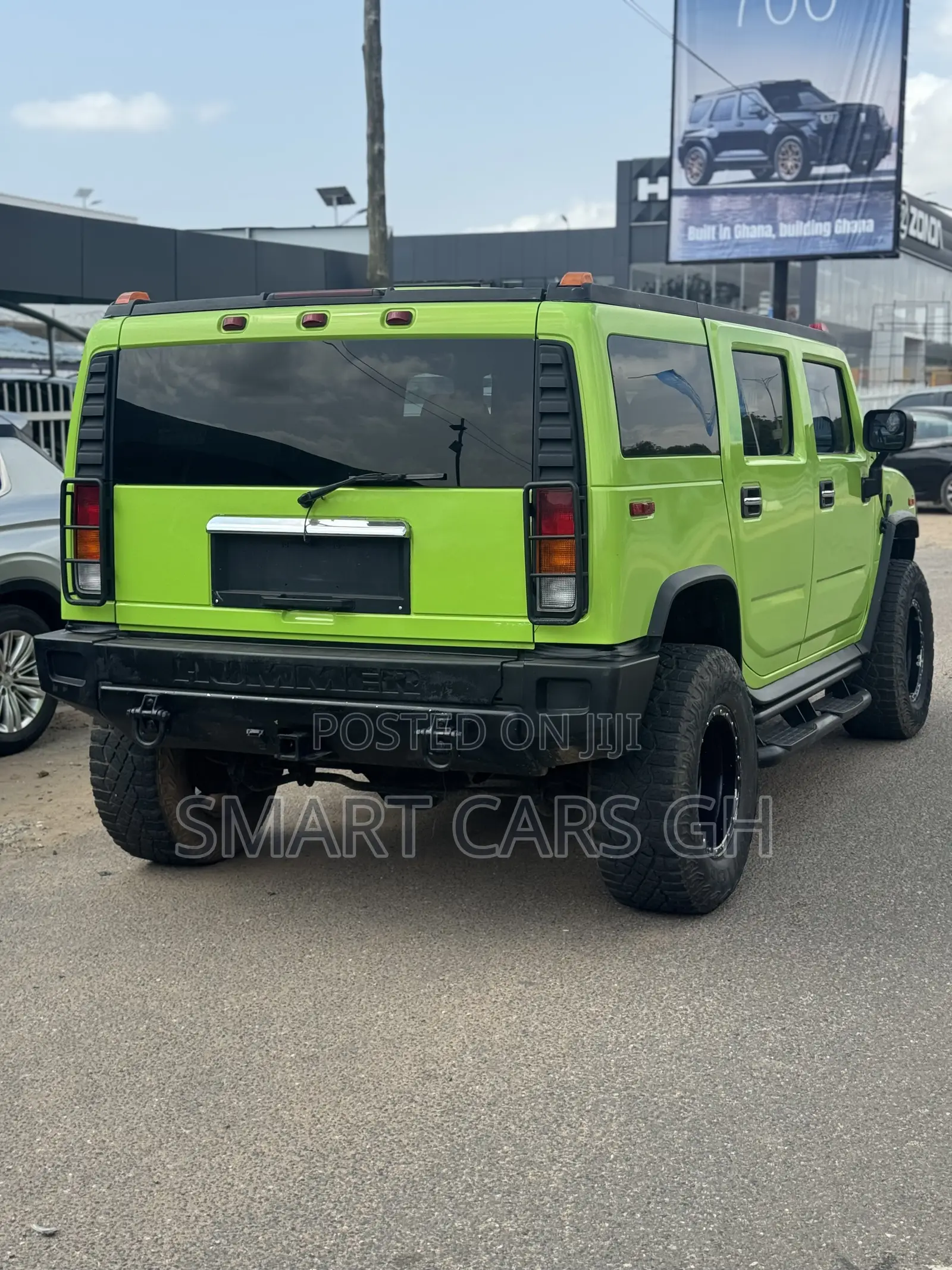 Hummer H2 SUV 2003 Green