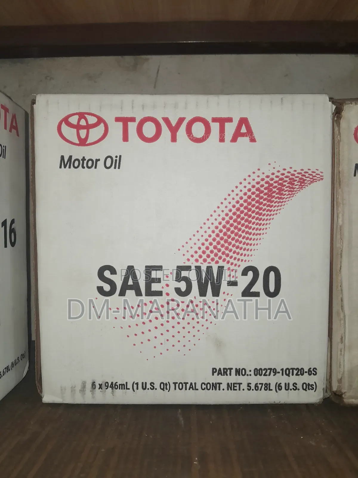 5w-20 Toyota Engine Oil
