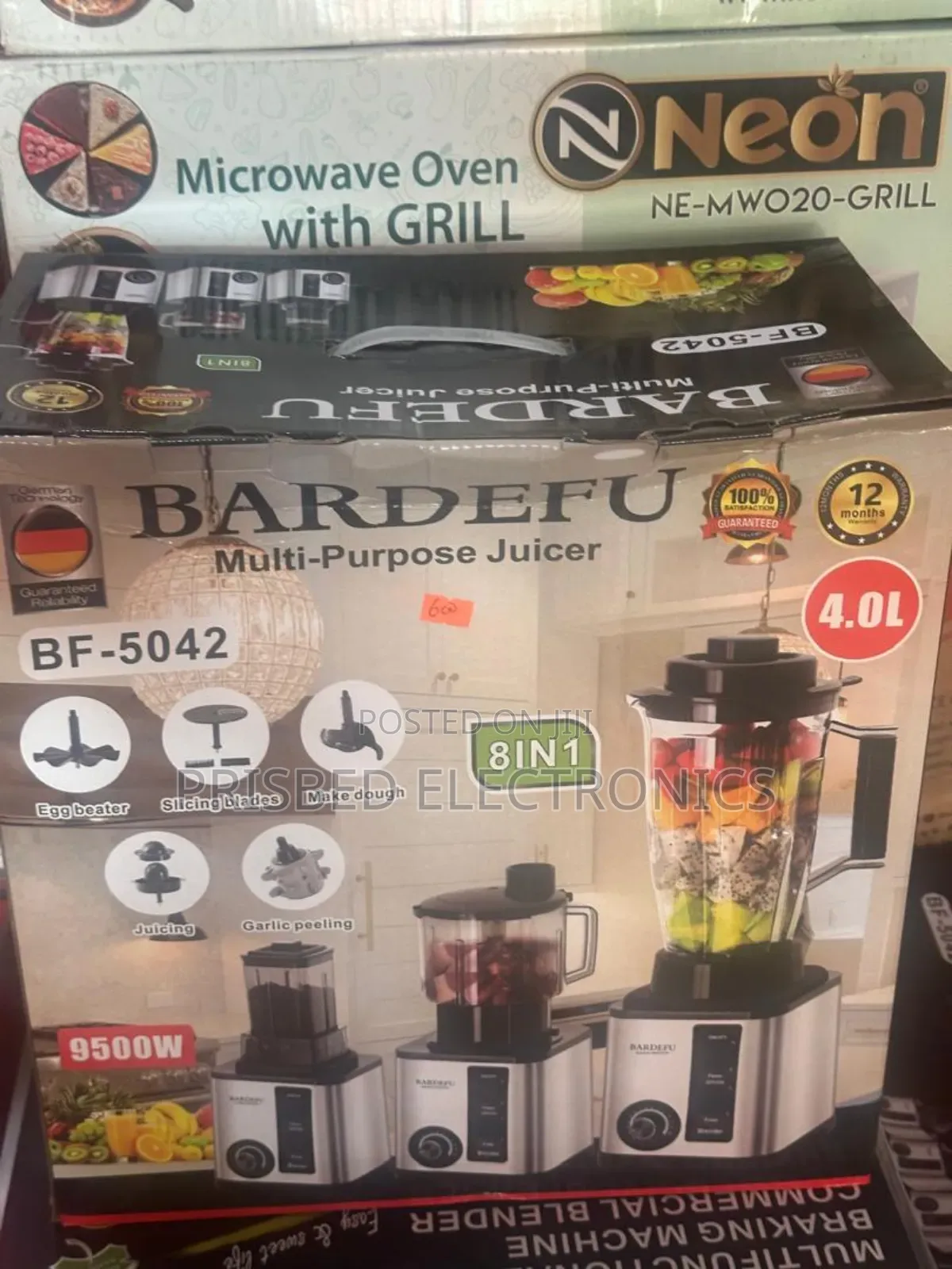 Bardefu Multipurpose Blender 4 Liters