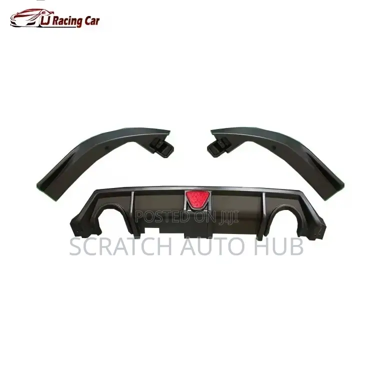 Honda Civic Back Bumper Diffuser With Break Light Available