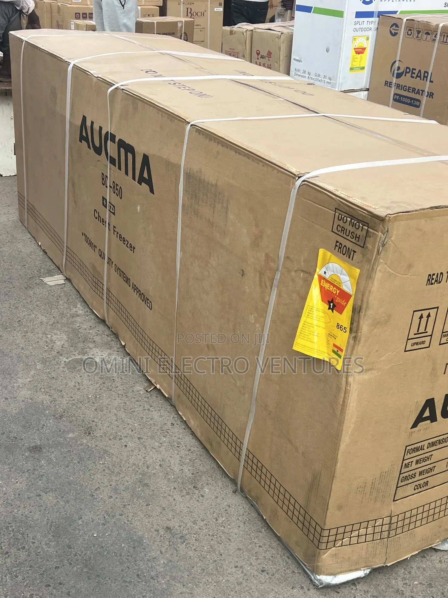 Brand New 850 Liters Aucma Chest Freezer 3doors