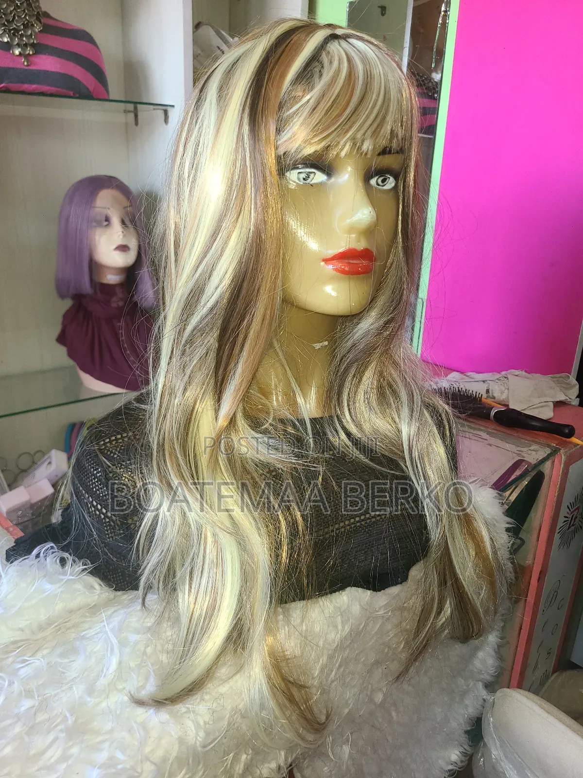 Golden Brown French Cut Wig Cap
