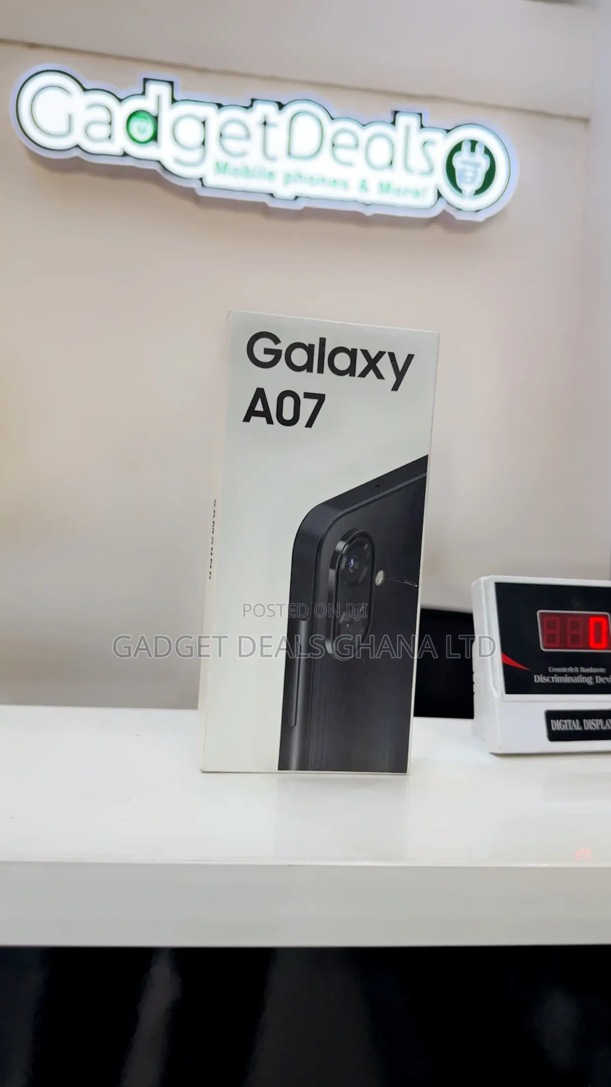 New Samsung Galaxy A07 4G 64 GB Black
