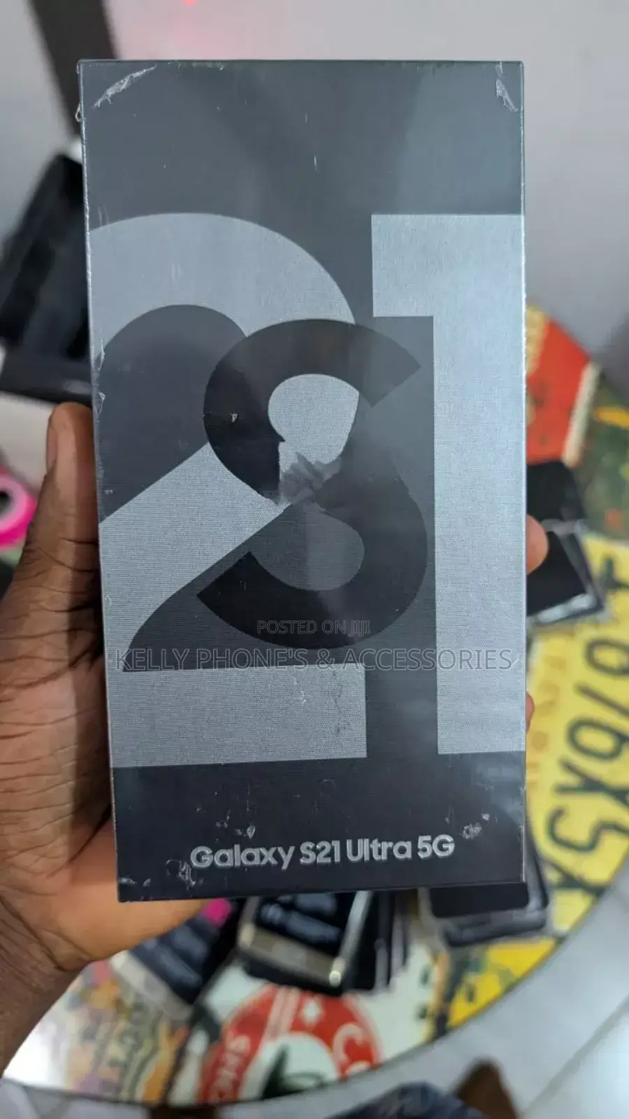 New Samsung Galaxy S21 Ultra 5G 256 GB Black