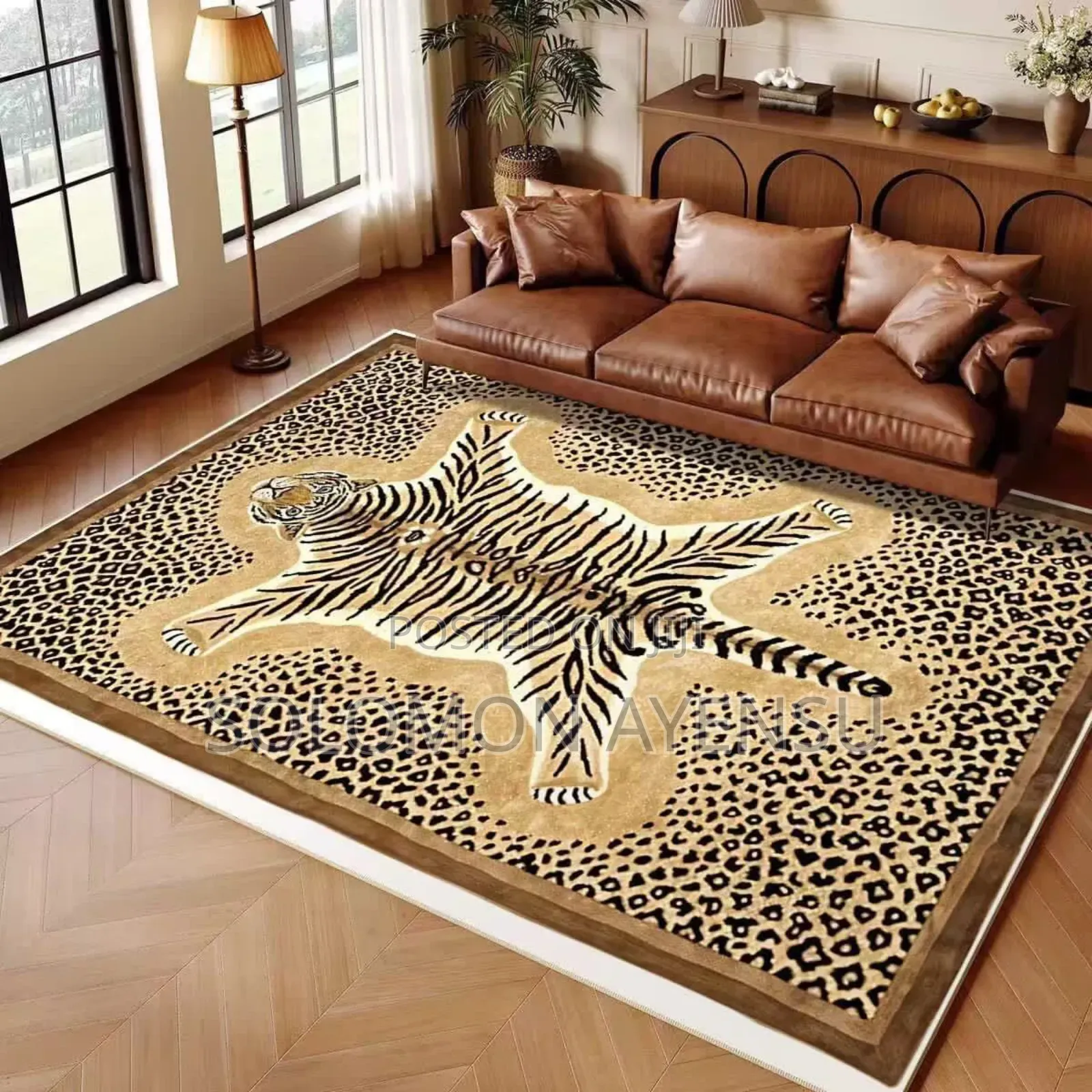 3d Center Carpet Available in 3 Different Sizes