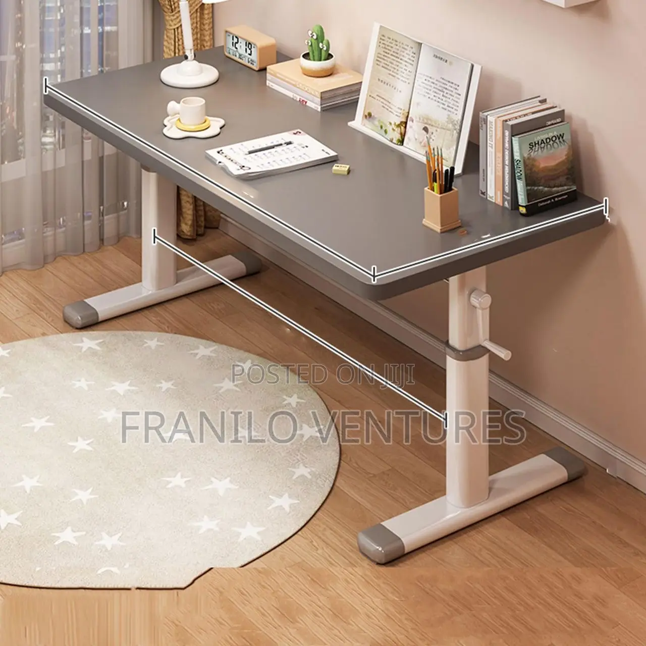 1m/1.2m Manual Adjustable Table