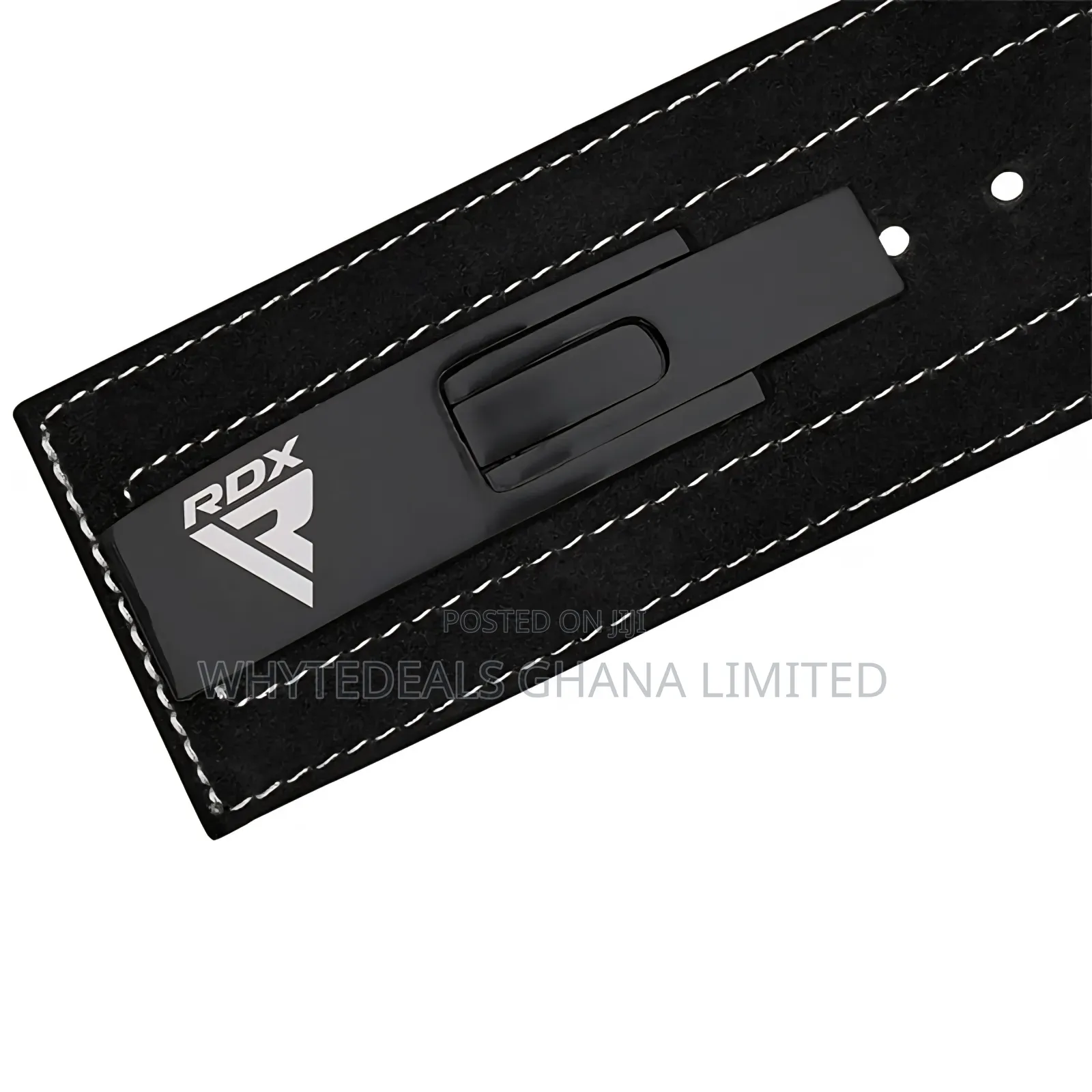 Rdx Power 4" Lifting Lever Buckle Gym Belt| Comfort| Cushioned Leather