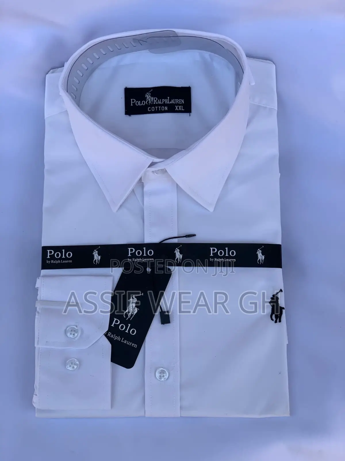 Polo White Long-Sleeve Shirt